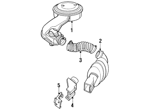 1992 Oldsmobile Cutlass Ciera Air Intake Diagram