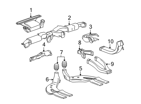 2010 Buick LaCrosse Ducts Diagram