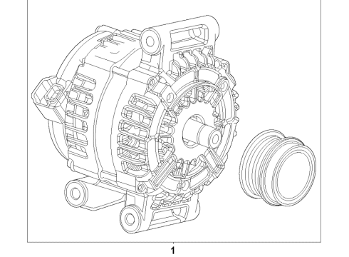 2021 Chevy Trax Alternator Diagram 1 - Thumbnail