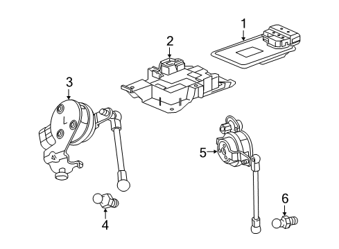 2022 Chevy Camaro Ride Control Diagram