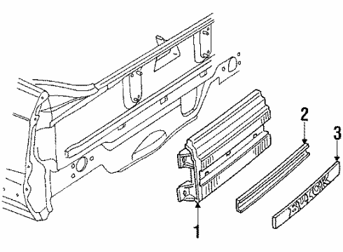 1988 Buick Century Backup & License Lamps Diagram 2 - Thumbnail