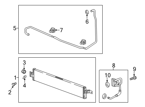 2018 Buick Enclave Trans Oil Cooler Diagram