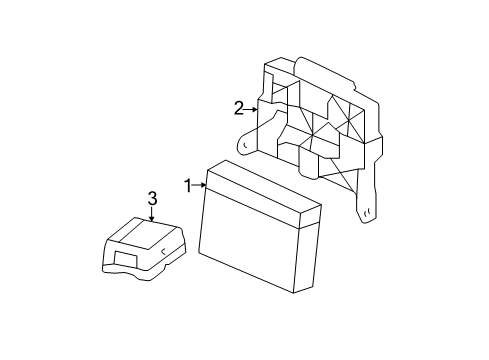 2013 Cadillac CTS Module Assembly, Trfer Case Cont Diagram for 84377592