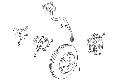 1998 Chevy Corvette Front Brakes Diagram