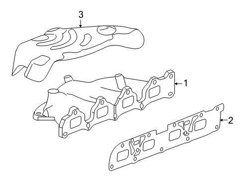 2015 GMC Terrain Exhaust Manifold Diagram