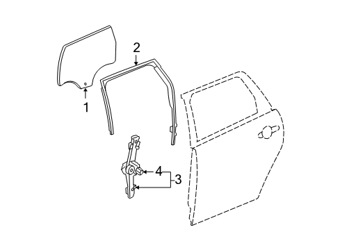 2005 Chevy Malibu Rear Door Diagram 2 - Thumbnail