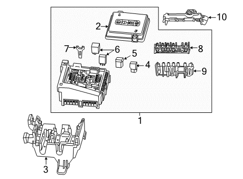 2023 Chevy Camaro Fuse & Relay Diagram 1 - Thumbnail