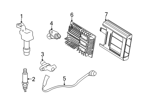 2017 Buick Verano Bracket Assembly, Ecm Diagram for 13272714