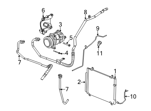 2005 Cadillac CTS Switches & Sensors Diagram 2 - Thumbnail