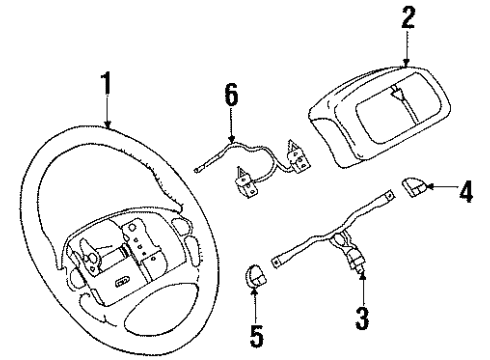 1998 Pontiac Bonneville Switches Diagram