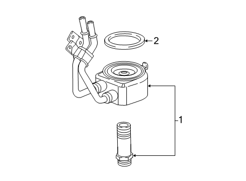 2021 Chevy Malibu Oil Cooler, Cooling Diagram 2 - Thumbnail