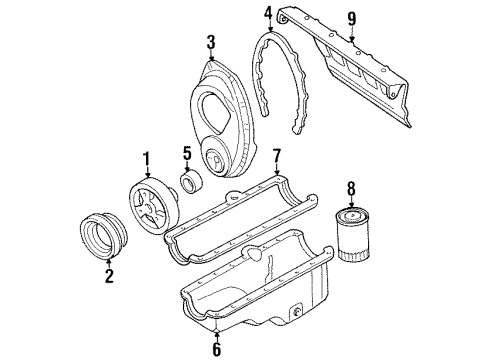 1994 GMC C2500 Filters Diagram 9 - Thumbnail