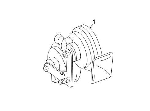 2024 GMC Savana 2500 Horn Diagram