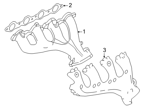 2012 Chevy Silverado 1500 Exhaust Manifold Diagram 1 - Thumbnail