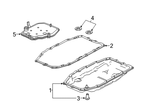 2023 Chevy Camaro Transmission Components Diagram 1 - Thumbnail