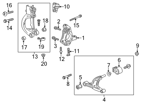 2016 Buick Regal Bolt, Heavy Hexagon Flange Head Diagram for 11562022