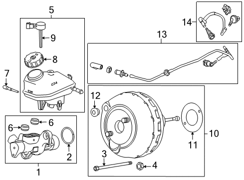 2013 Buick Regal Dash Panel Components Diagram 1 - Thumbnail