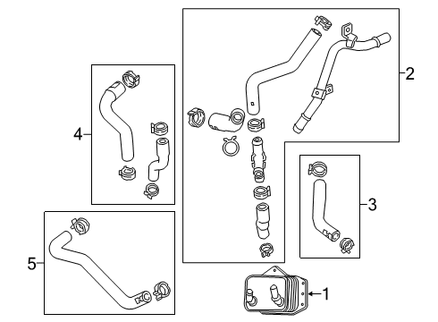 2024 Chevy Blazer Oil Cooler Diagram