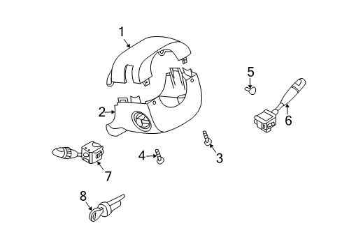 2005 Chevy Aveo Ignition Lock Diagram