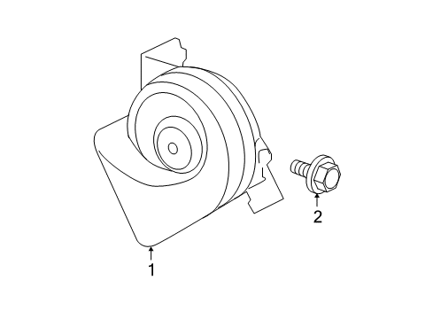 2008 Chevy HHR Horn Diagram