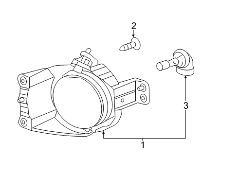 2013 Chevy Sonic Fog Lamps Diagram 2 - Thumbnail