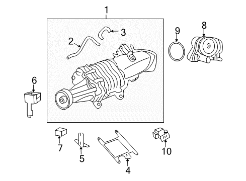 2005 Chevy Cobalt Connector, Distributor & Emission Control (90 Degree Elbow) Diagram for 14091622