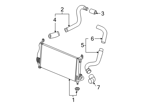 2005 GMC Sierra 3500 Intercooler Diagram