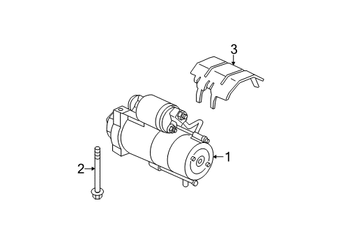 2007 GMC Sierra 3500 HD Starter, Electrical Diagram 1 - Thumbnail