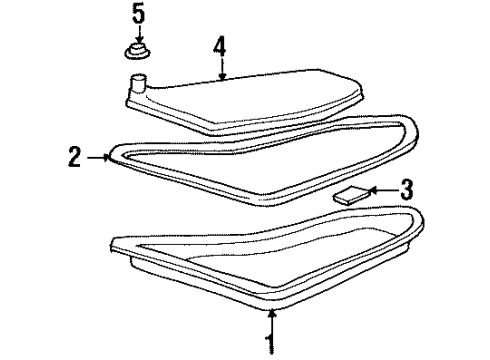 1992 Oldsmobile Achieva Transaxle Parts Diagram 2 - Thumbnail