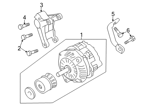 2016 Chevy Caprice Alternator Diagram 2 - Thumbnail