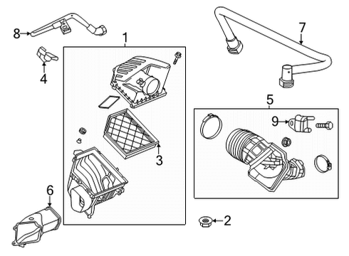 2022 Cadillac CT4 Air Intake Diagram 2 - Thumbnail