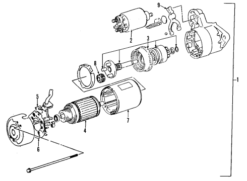 2005 Chevy Aveo Starter, Charging Diagram