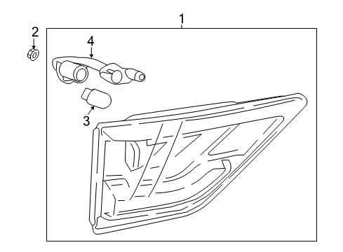 2018 Chevy Traverse LAMP ASM-RR CLSR SIG Diagram for 85164975