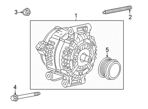 2022 Buick Encore Alternator Diagram