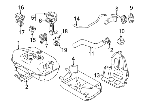 2004 Chevy Tracker Fuel Supply Diagram 3 - Thumbnail