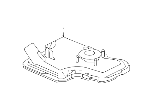 2018 GMC Terrain Transaxle Parts Diagram