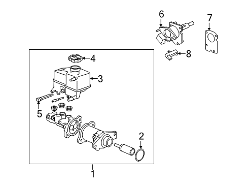 2010 Cadillac Escalade Dash Panel Components Diagram 2 - Thumbnail