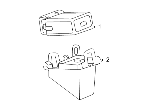 2022 Chevy Trailblazer Electrical Components Diagram