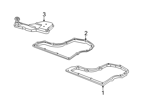 2001 Saturn L300 Transaxle Parts Diagram