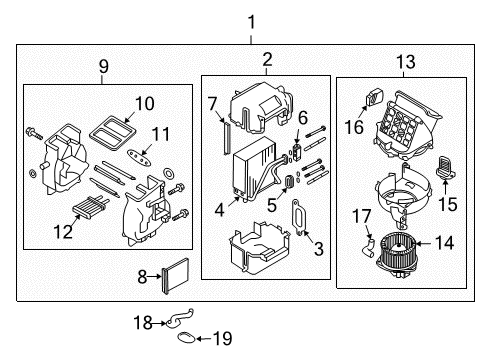 2009 Pontiac G3 Air Conditioner Diagram 2 - Thumbnail