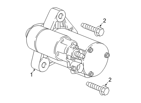 2020 Chevy Equinox Starter, Electrical Diagram 2 - Thumbnail