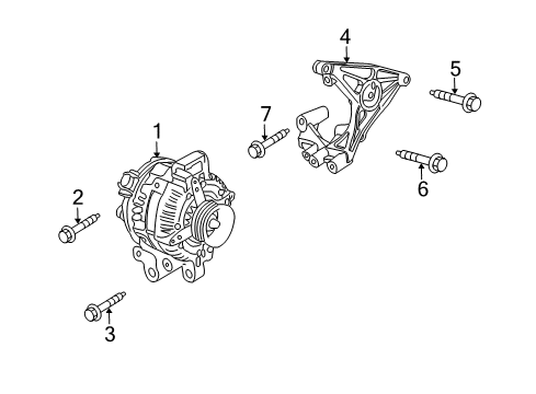 2009 Cadillac CTS Alternator Diagram