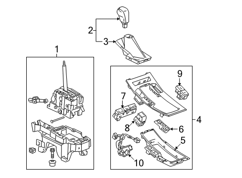 2013 Buick LaCrosse Switches Diagram 1 - Thumbnail