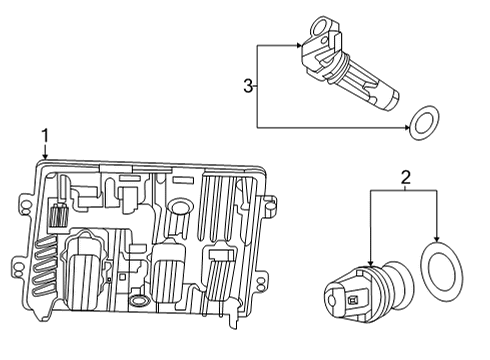 2022 Chevy Silverado 2500 HD Ignition System Diagram