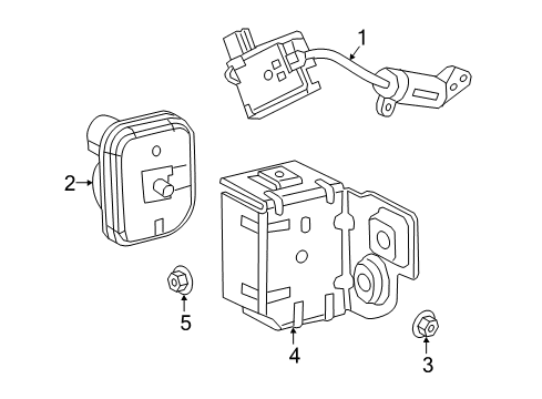 2016 Cadillac CT6 Alarm System Diagram