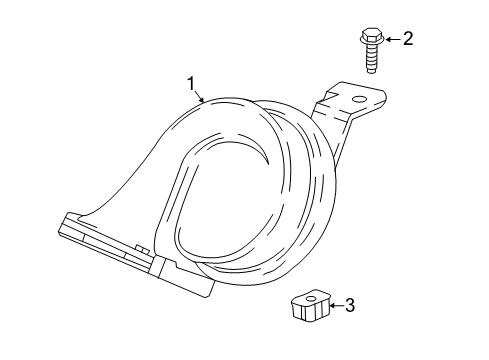 2020 Chevy Camaro Horn Diagram