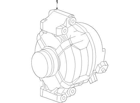 2020 Chevy Camaro Alternator Diagram