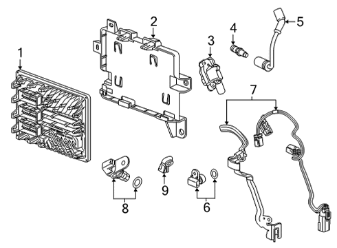 2023 GMC Savana 3500 Powertrain Control Diagram 3 - Thumbnail