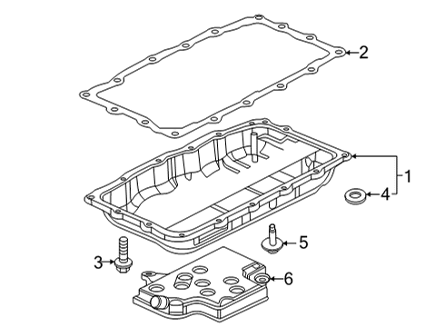 2022 Cadillac CT5 TRANSMISSION ASM-AUTO (2QPJ) Diagram for 24269987