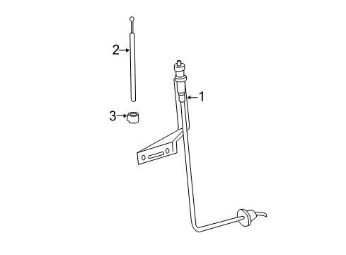 1998 GMC Savana 3500 Antenna & Radio Diagram 1 - Thumbnail